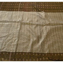 Load image into Gallery viewer, Sanskriti Vintage Green Saree Blend Silk Woven Craft 5 Yd Fabric Premium Sari
