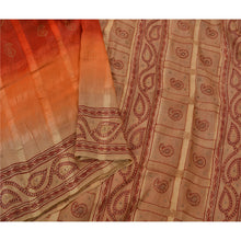 Load image into Gallery viewer, Saree Pure Silk Hand Embroidered Craft 5Yd Fabric Painted Sari
