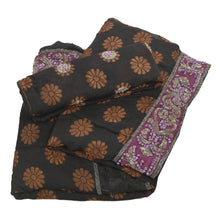 Load image into Gallery viewer, Sanskriti Vinatage Sanskriti Vintage Saree Pure Georgette Silk Hand Beaded Sari Fabric Blouse Piece
