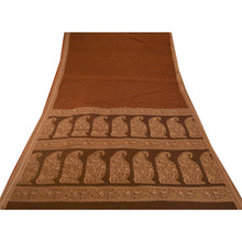 Load image into Gallery viewer, Sanskriti Vinatage Green Saree Blend Cotton Woven Craft Fabric Premium 5 Yd Sari
