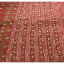 Load image into Gallery viewer, Sanskriti Vinatage Dark Red Saree Art Silk Woven Premium Sari Craft Zari Fabric
