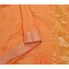 Sanskriti Vintage Saree Blend Cotton Embroidered Woven Craft Sustainable Fabric Premium Sari