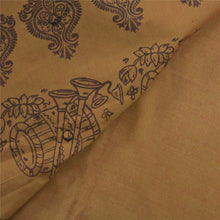Load image into Gallery viewer, Sanskriti Vintage Green Saree Art Silk Hand Embroidered Craft Fabric 5 Yd Sari
