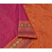 Load image into Gallery viewer, Sanskriti Vintage Pink Sarees Art Silk Woven Premium Sari Fabric Blouse Piece
