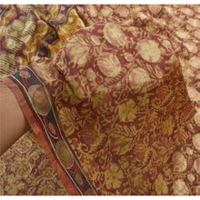 Load image into Gallery viewer, Sanskriti Vintage Dark Red Sarees Pure Georgette Silk Woven Craft Fabric Sari
