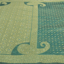Load image into Gallery viewer, Sanskriti Vintage Green Sarees 100% Pure Silk Woven Indian Sari Premium Fabric
