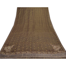 Load image into Gallery viewer, Sanskriti Vintage Purple Sarees Art Silk Hand Beaded Woven Fabric Premium Sari
