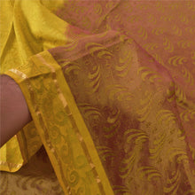 Load image into Gallery viewer, Sanskriti Vintage Green Indian Sari 100% Pure Silk Sarees Premium Craft Fabric

