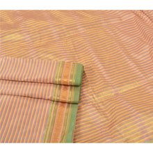 Load image into Gallery viewer, Sanskriti Vintage Indian Sari Art Silk Woven Premium Sarees Zari 5 Yard Fabric
