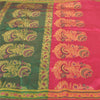 Sanskriti Vintage Pink Sarees Art Silk Hand-Woven Premium Indian Sari Sustainable Fabric