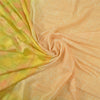 Sanskriti Vintage Peach Indian Sarees Pure Silk Woven Sari 5 Yard Craft Sustainable Fabric