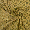 Sanskriti Vintage Green Sarees Pure Organza Silk Beaded Premium Sari Sustainable Fabric