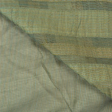 Load image into Gallery viewer, Sanskriti Vintage Green Sarees 100% Pure Silk Embroidered Kota Sari Fabric
