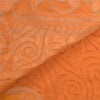Sanskriti Vintage Saffron Sarees Blend Silk Woven Indian Sari Cultural Sustainable Fabric