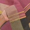 Sanskriti Vintage Indian Sarees Cotton Woven Premium Sari Craft 5 Yard Sustainable Fabric