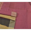 Sanskriti Vintage Indian Sarees Cotton Woven Premium Sari Craft 5 Yard Sustainable Fabric