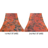 Sanskriti Vintage Sarees Pure Silk Premium Sari Handmade Kantha & Tie-Dye Sustainable Fabric