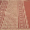 Sanskriti Vintage Brown Sarees Blend Silk Hand-Woven Premium Sari Craft Sustainable Fabric