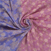Sanskriti Vintage Purple Sarees Blend Georgette Woven Premium Sari 5 Yard Sustainable Fabric