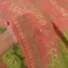Load image into Gallery viewer, Sanskriti Vintage Indian Green Sari Pure Silk Hand-Woven Sarees Premium Fabric
