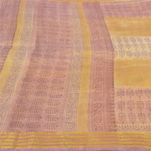 Load image into Gallery viewer, Sanskriti Vintage Indian Sarees Cotton Block Printed Kota Sari 5 Yard Fabric
