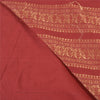 Sanskriti Vintage Green Sarees Blend Cotton Woven Premium Sari Craft Sustainable Fabric