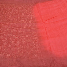 Load image into Gallery viewer, Sanskriti Vintage Red Sarees 100% Pure Silk Embroidered Craft Sari 5 Yard Fabric
