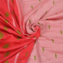 Load image into Gallery viewer, Sanskriti Vintage Pink Indian Sarees 100% Pure Cotton Hand Woven Sari Fabric
