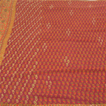 Load image into Gallery viewer, Sanskriti Vintage Sarees Pure Georgette Silk Hand Beaded Sari Craft Fabric
