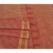 Load image into Gallery viewer, Sanskriti Vintage Dark Red Sarees Art Silk Hand-Woven Premium Sari 5 Yard Fabric
