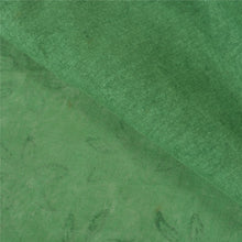 Load image into Gallery viewer, Sanskriti Vintage Green Sarees 100% Pure Silk Embroidered Premium Sari Fabric
