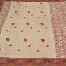 Load image into Gallery viewer, Sanskriti Vintage Sarees 100% Pure Silk Embroidered Printed Premium Sari Fabric
