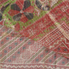 Sanskriti Vintage Red Sarees Pure Cotton Animal Printed Woven Kota Sari Sustainable Fabric