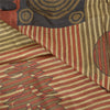 Sanskriti Vintage Indian Sarees 100% Pure Silk Printed Sari Craft 5 Yard Sustainable Fabric