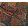Sanskriti Vintage Indian Sarees 100% Pure Silk Printed Sari Craft 5 Yard Sustainable Fabric