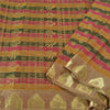 Sanskriti Vintage Indian Sarees Art Silk Woven Painted Premium Sari Craft Sustainable Fabric