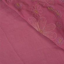 Load image into Gallery viewer, Sanskriti Vintage Bollywood Sarees Pure Georgette Silk Hand Beaded Sari Fabric
