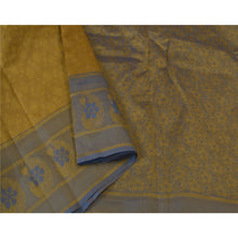 Load image into Gallery viewer, Sanskriti Vintage Green Indian Sarees Art Silk Woven Sari Craft 5 Yard Fabric

