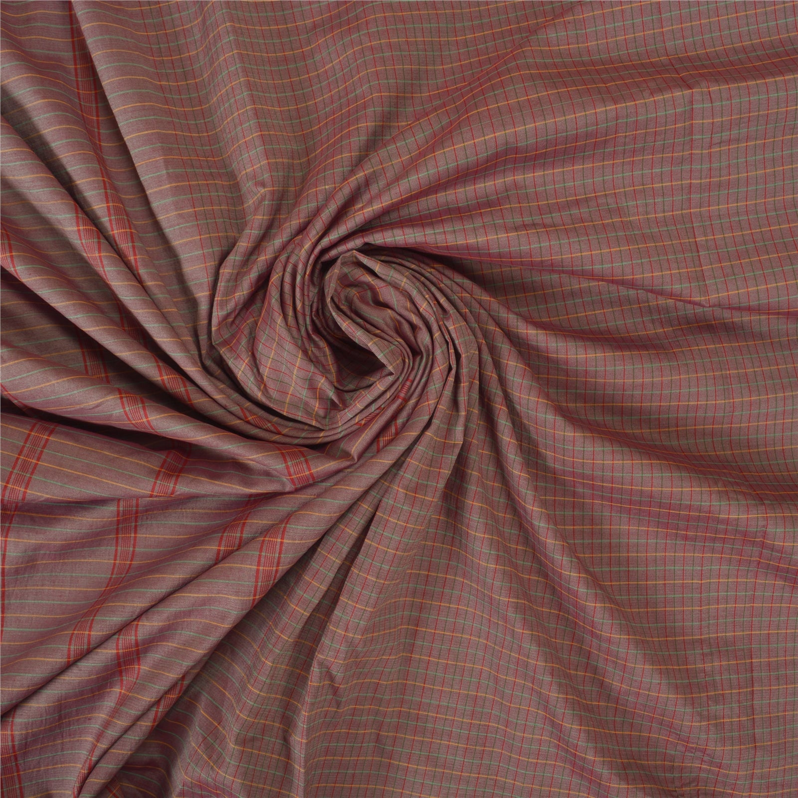 Sanskriti Vintage Lilla Indiske Sarees Bomuldsvævet Ilkal Premium Sari Bæredygtigt Stof