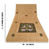 Sanskriti Vintage Peach Sarees 100% Pure Silk Hand Beaded Premium Sari Sustainable Fabric