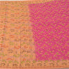 Sanskriti Vintage Pink Sarees 100% Pure Silk Woven Premium Sari Craft Sustainable Fabric