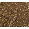 Sanskriti Vintage Brown Sarees Pure Silk Hand Beaded Woven Cultural Sari Sustainable Fabric