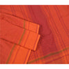 Sanskriti Vintage Orange Indian Sarees Cotton Silk Woven Premium Sari Sustainable Fabric
