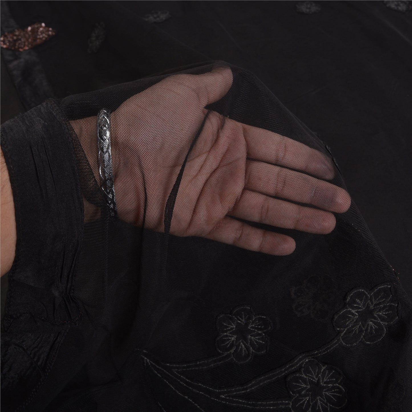 Санскритские винтажные сари Болливуда из чистого шелка-жоржета ручной работы из зари-сари из экологически чистой ткани