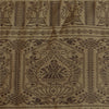 Sanskriti Vintage Brown Indian Sarees Cotton Silk Woven Premium Sari 5 YD Sustainable Fabric