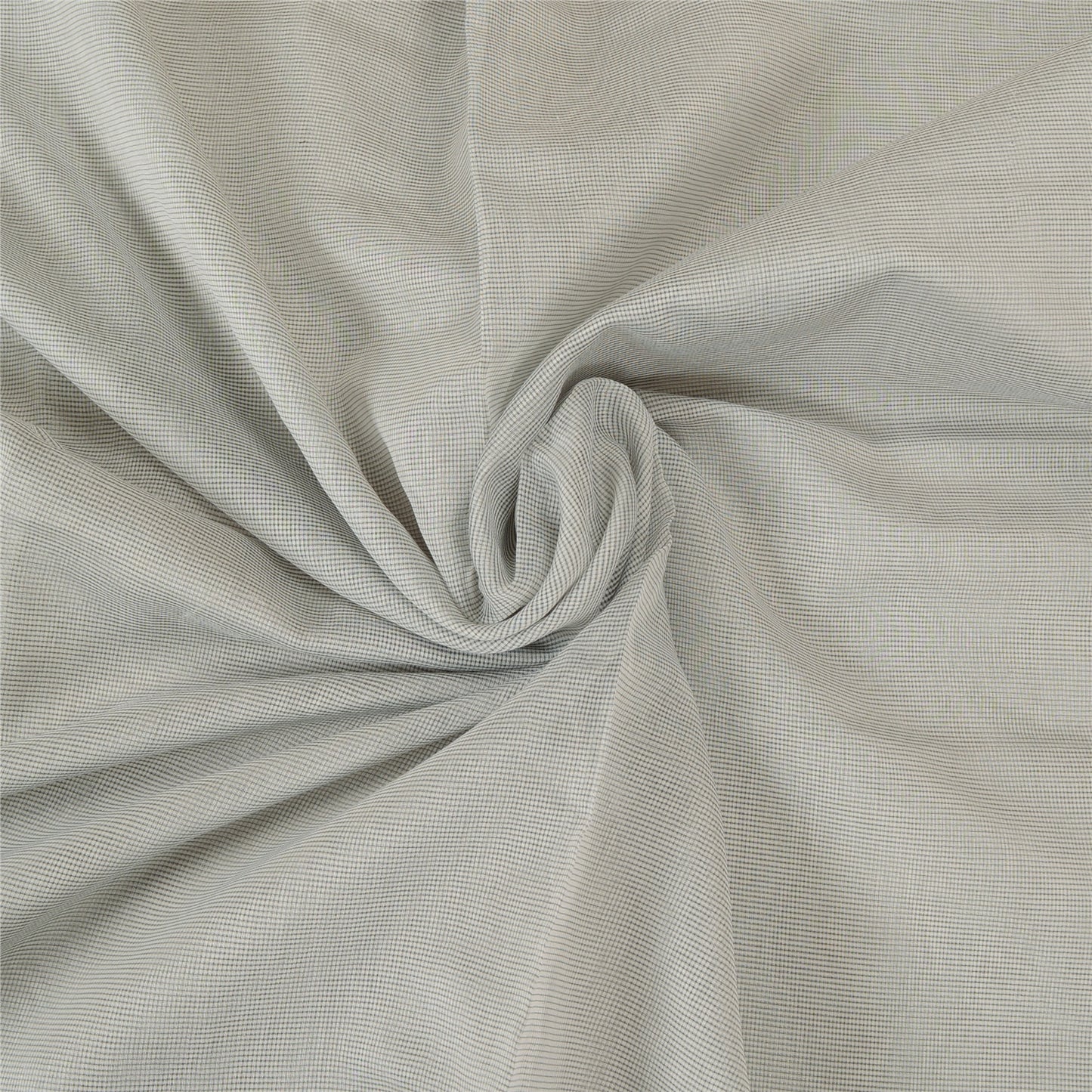 Sanskriti Vintage Cream Indian Sarees Blend Cotton Woven Zari Sari 5 YD Sustainable Fabric