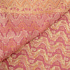 Sanskriti Vintage Pink Sarees 100% Pure Silk Woven Premium Sari Craft Sustainable Fabric