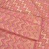 Sanskriti Vintage Pink Sarees 100% Pure Silk Woven Premium Sari Craft Sustainable Fabric