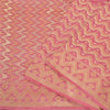 Sanskriti Vintage Pink Sarees 100% Pure Silk Woven Premium Sari Craft Sustainable Fabric