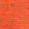 Sanskriti Vintage Orange/Green Sarees Pure Silk Woven Banarasi Zari Sari Sustainable Fabric